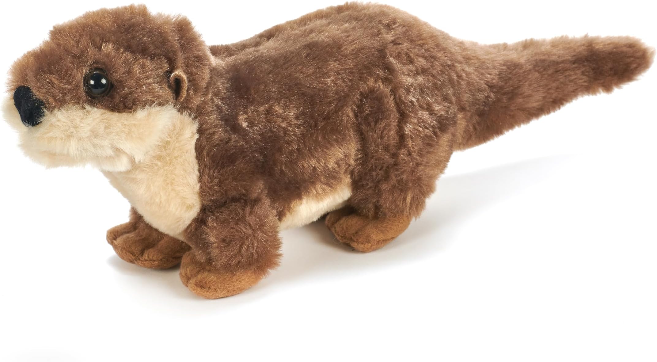 The Petting Zoo River Otter Running Stuffed Animal Plushie, Gifts for Kids, Wild Onez Wildlife Animals, River Otter Plush Toy 9 Inches