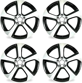 For Volkswagen Golf GTI New Set of 4 18x7.5 Alloy Wheel 2014-2020 Machined Black OEM Design Wheel 18” Replacement Rim