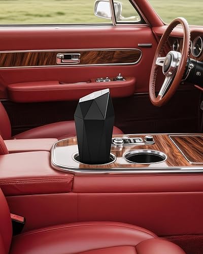 Vista 24 de HOTOR Bote de basura para automóvil, paquete de 2 con 30 bolsas de basura, mini accesorios esenciales para el interior del automóvil, a prueba