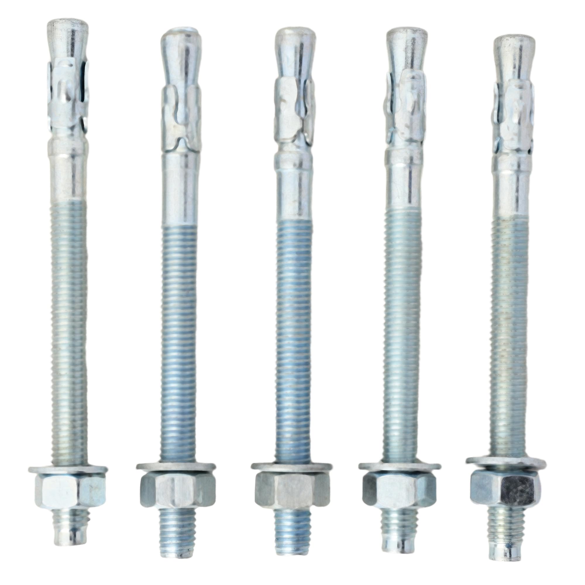 Fastners Wedge Type | Fully Threaded Design Expansion | Zinc Plated Anchor Bolts Fasteners Size (12 MM x 150 MM) (2) (B0DFQJBWPV) Amazon Price History, Amazon Price Tracker