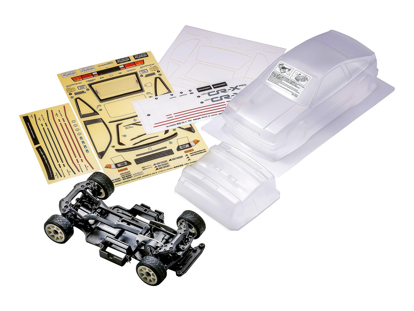 Amazon.co.jp: ABC HOBBY ガンベイド Honda・バラードCR-X 「無限 CR-X