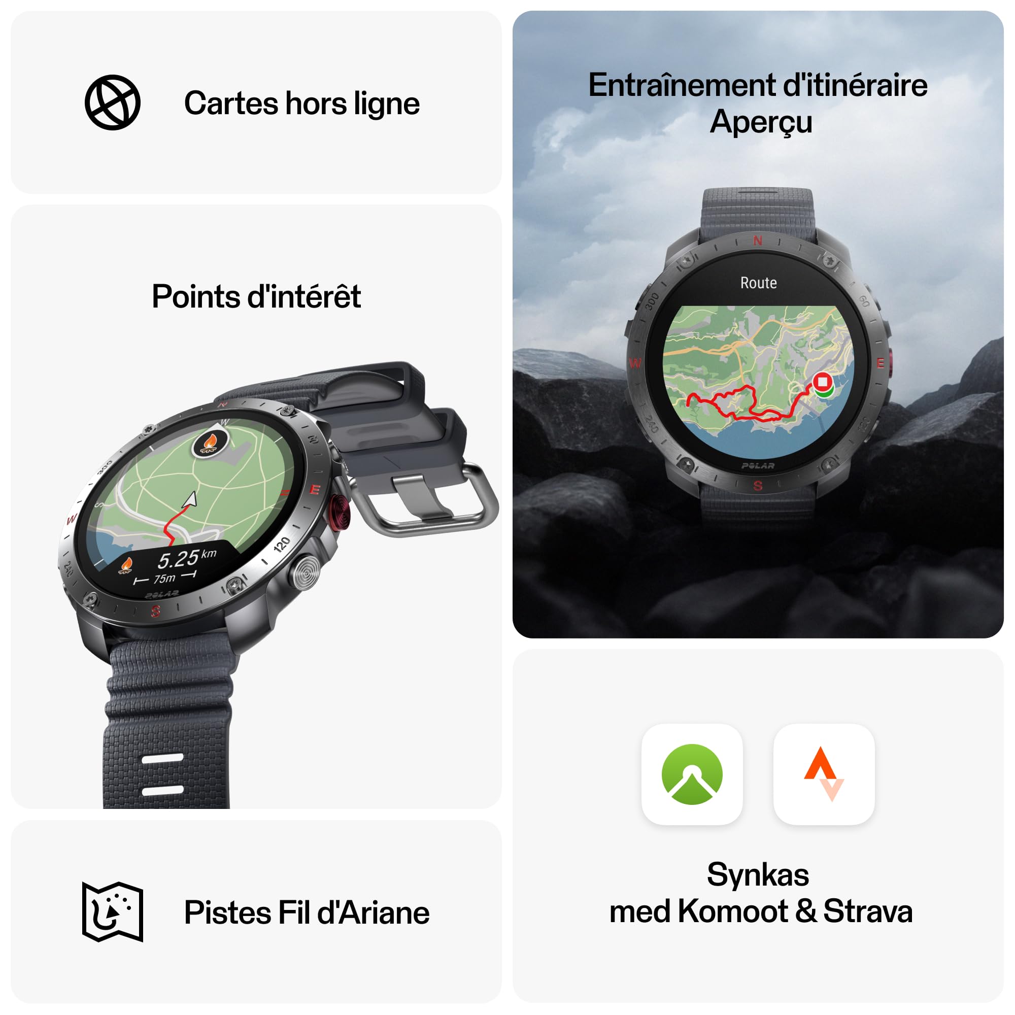Polar Montre Grit X2 Pro