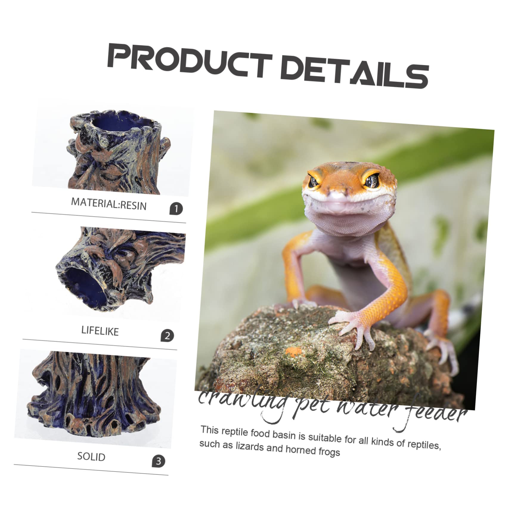 Cuenco de agua para reptiles Cuenco for alimentación de reptiles, 8 piezas, cuenco for reptiles, cuenco for baño de pájaros for mascotas, comedero for reptiles, plato de alimentación for reptiles, cue