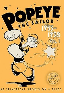 Popeye The Sailor: 1933-1938 Vol. 1