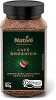 Café Orgânico Solúvel Liofilizado, Native 90g