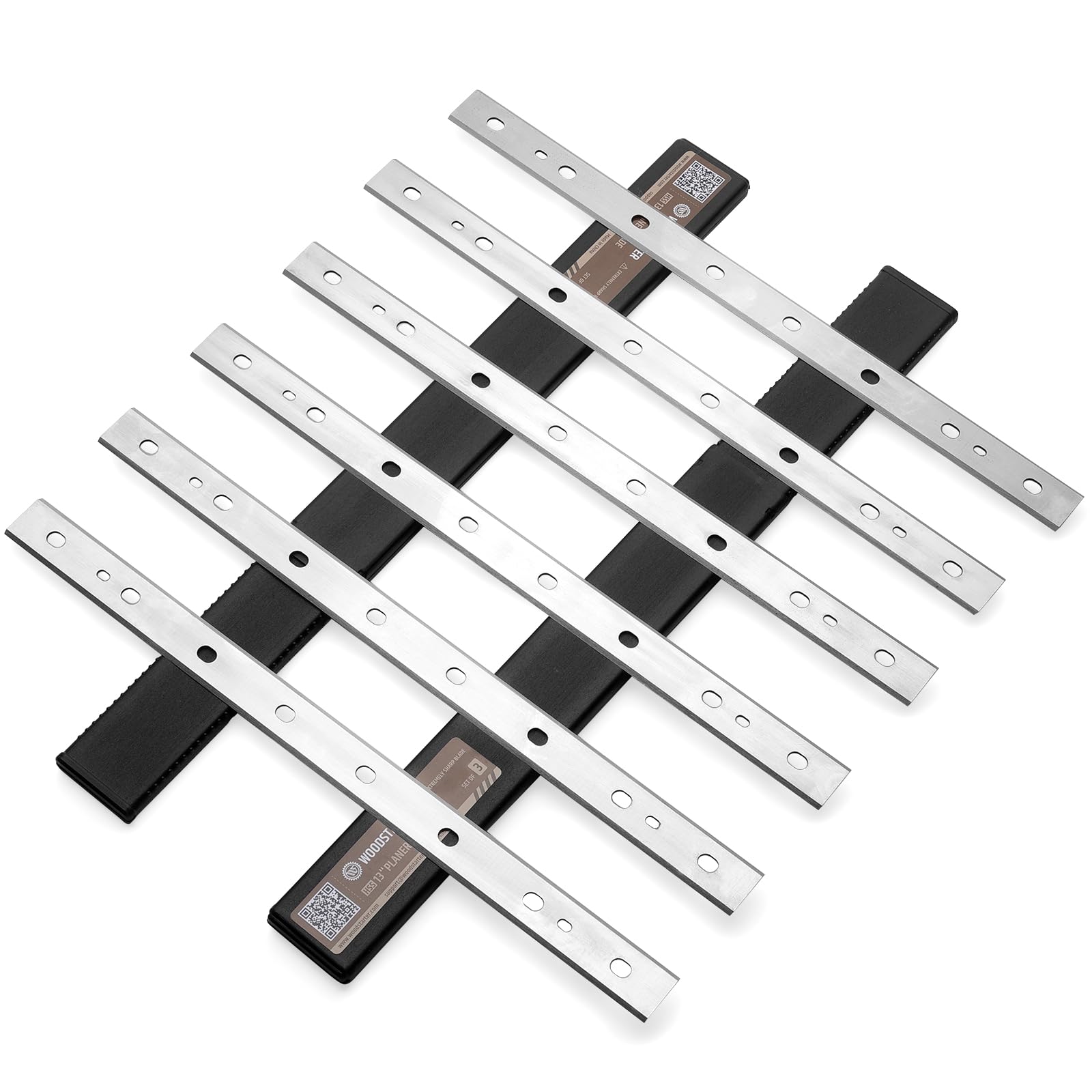 Kit de rabot à bois PB136 avec 6 lames interchangeables pour menuiserie