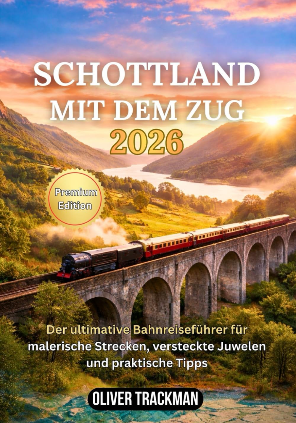 Schottland mit dem Zug 2026: Der vollständige Reiseführer für malerische Bahnreisen durch die Highlands, Edinburgh, Glasgow und versteckte Strecken – Routen, Pässe,Karten, Spartipps und Insider-Gehei