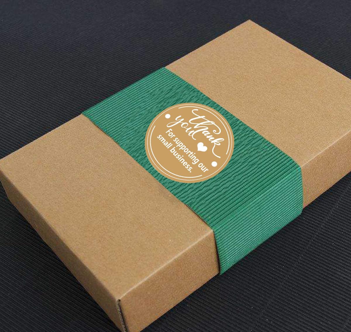Thank You for Supporting Our Small Business Sticker Labels, Round Thank You Stickers for Bags, Boxes, Envelopes,Business Online Sellers,Boutiques, Small Shops, Packing（300 Pcs 2 inch image 3