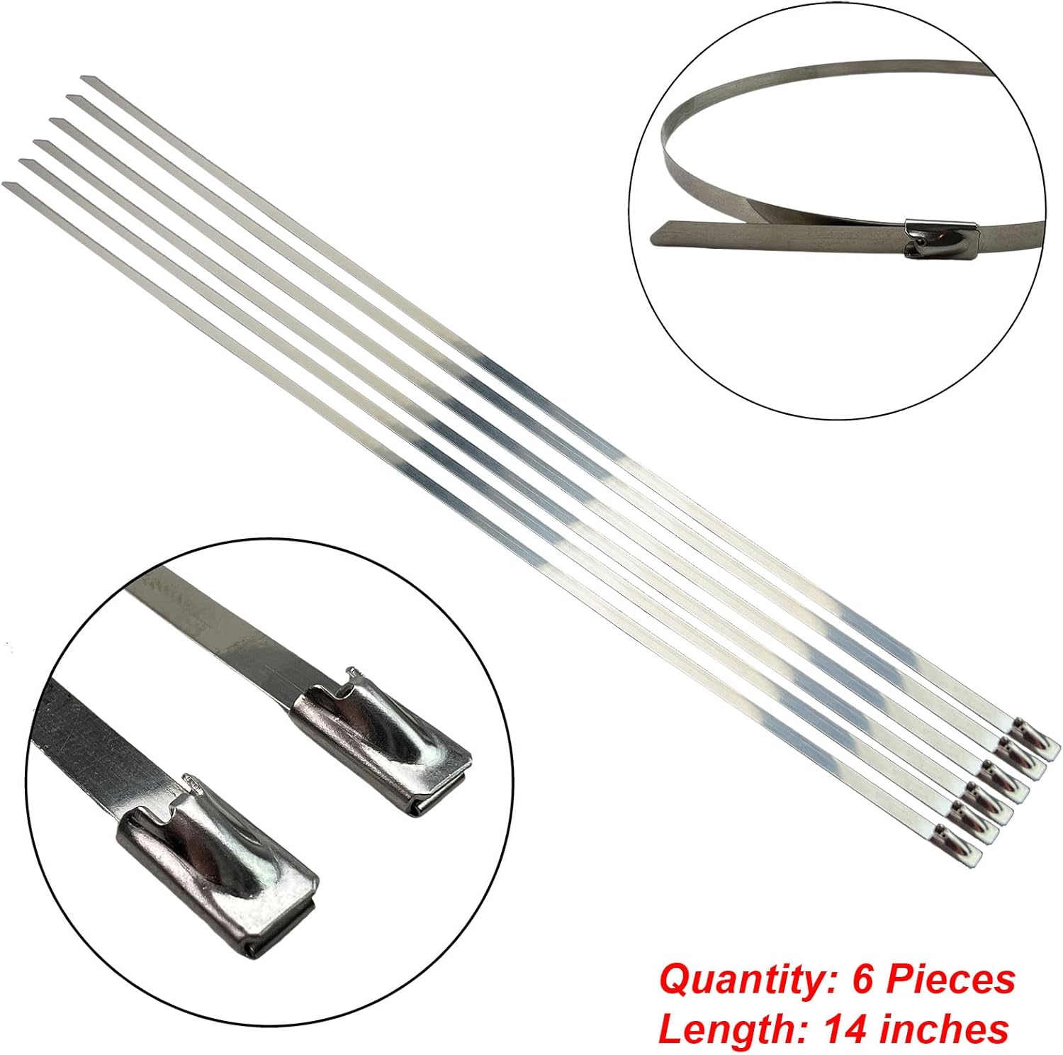 Thermal Zero USA MADE Red T4 Turbo Blanket Heat Insulation Cover Combo Kit includes Black High Temperature Exhaust Down Pipe Wrap Roll (2" wide x 25' long) & Stainless Steel Zip Ties - TZ32258-RBKIT