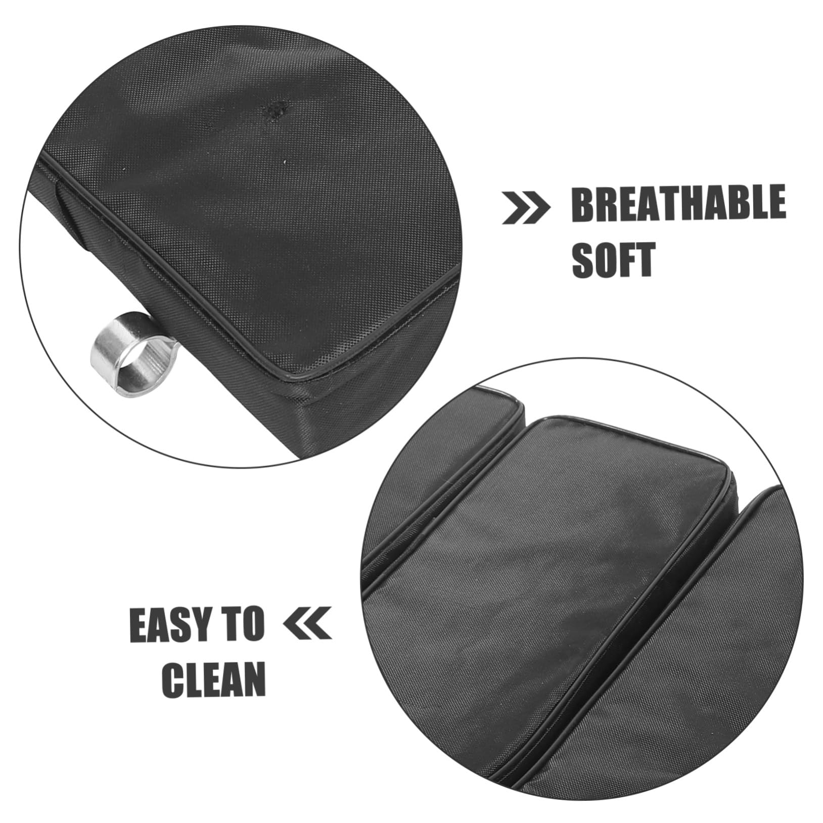 FRCOLOR Cojín de Asiento para Silla de Ruedas Almohadón Cómodo para Asiento Cojín de Repuesto para Silla de Ruedas