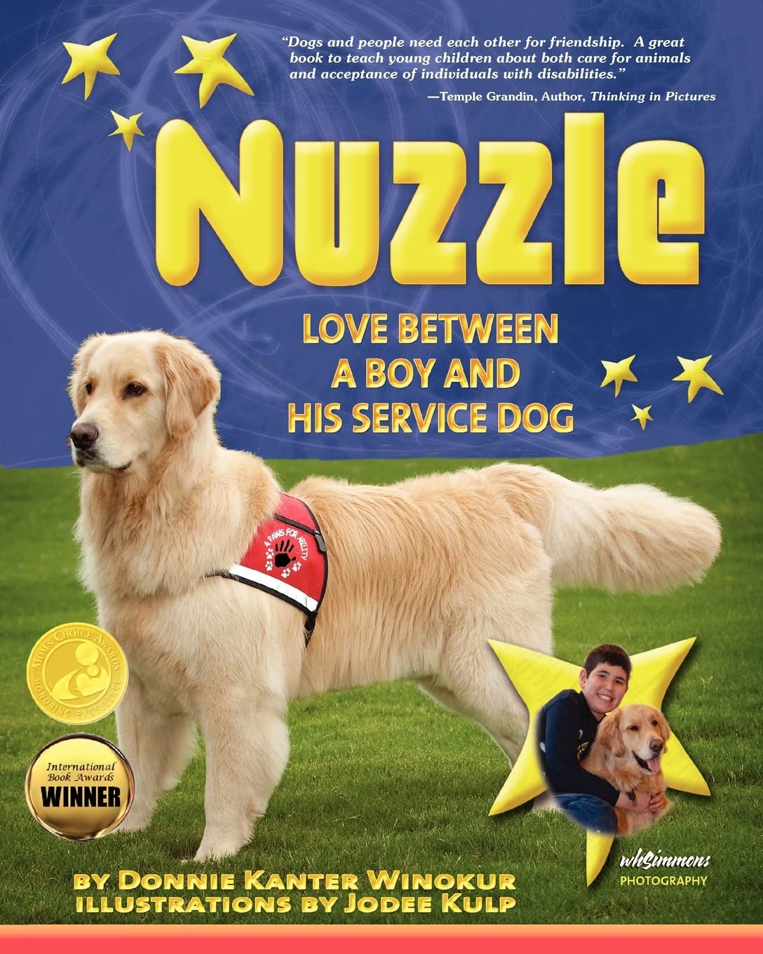 Nuzzle: Love Between a Boy and His Service Dog Paperback – Import, 14 November 2011