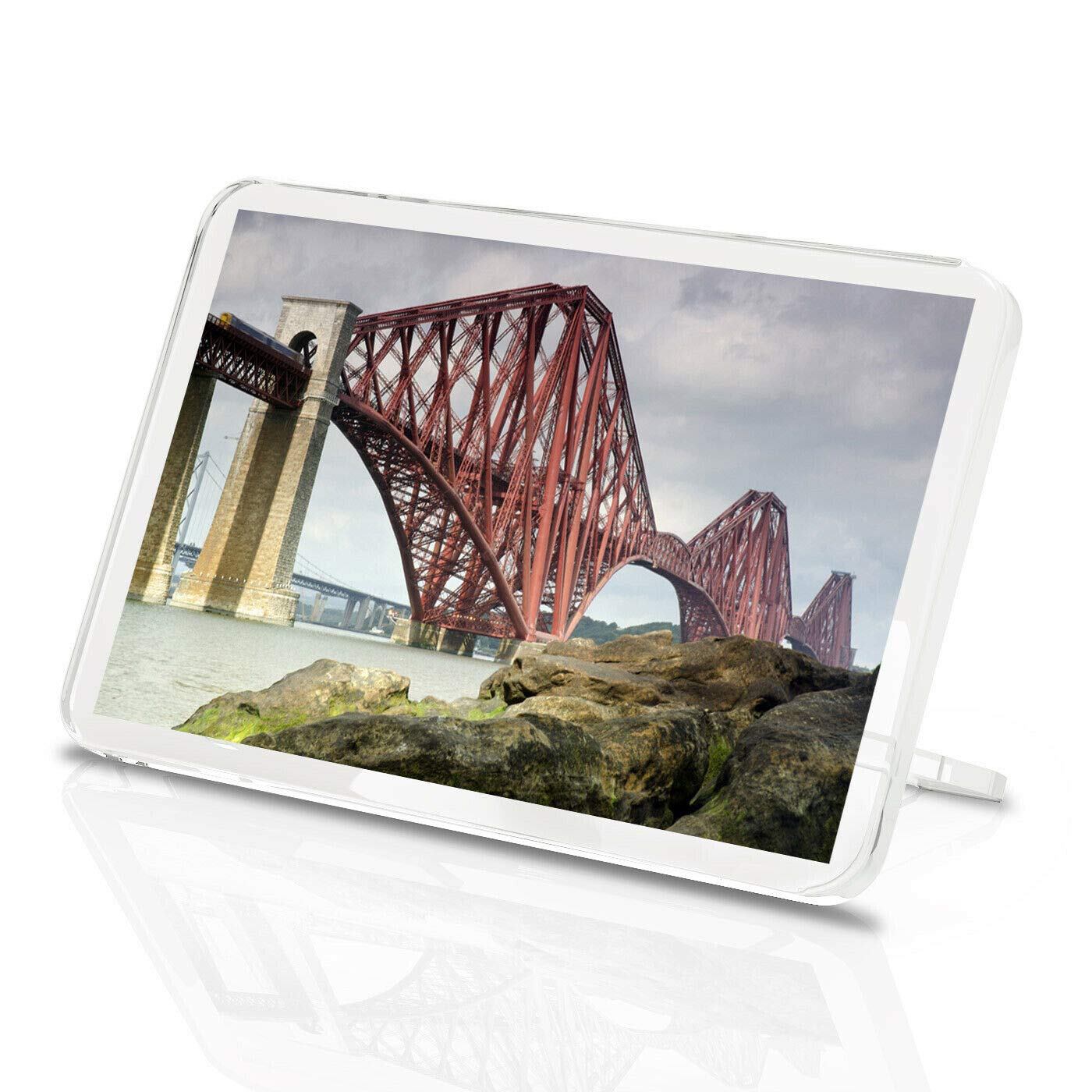 Destination Vinyl Magnets Multicolor 1 X Fridge Magnet -Pretty Forth Road Bridge Classic Fridge Magnet - Scotland Great 16231