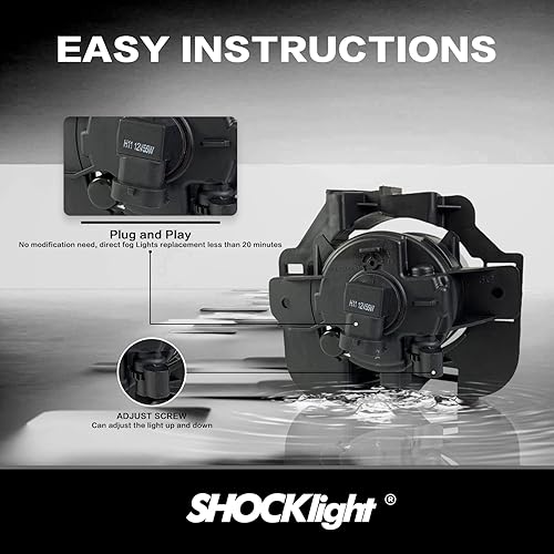 Miniatura 3 de Faros antiniebla compatibles con Nissan Altima 4DR Sedan 2007-2009 con arnés de cableado e interruptor