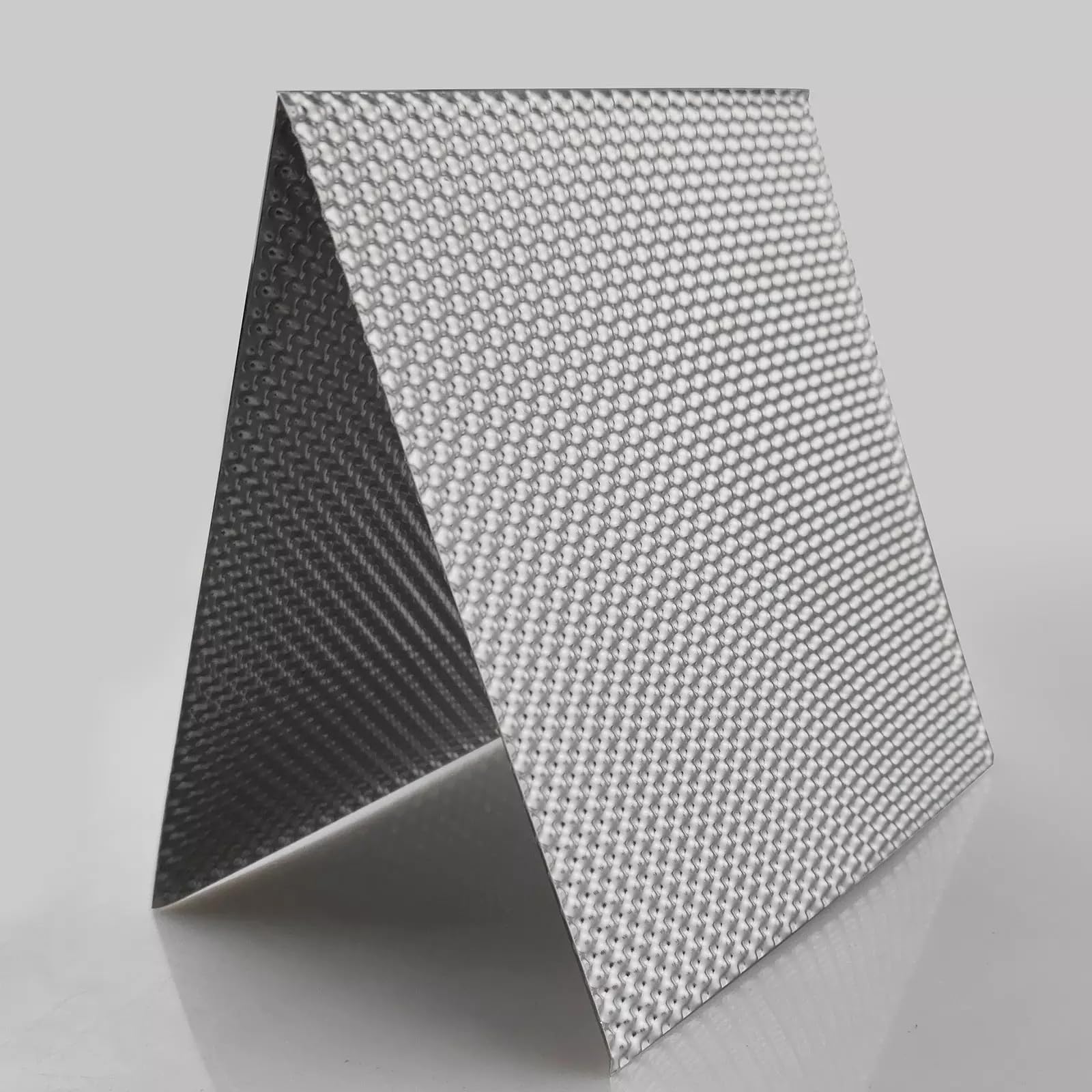 StickersLab - Pannello termico in alluminio goffrato parafiamma (50cm x 30cm)