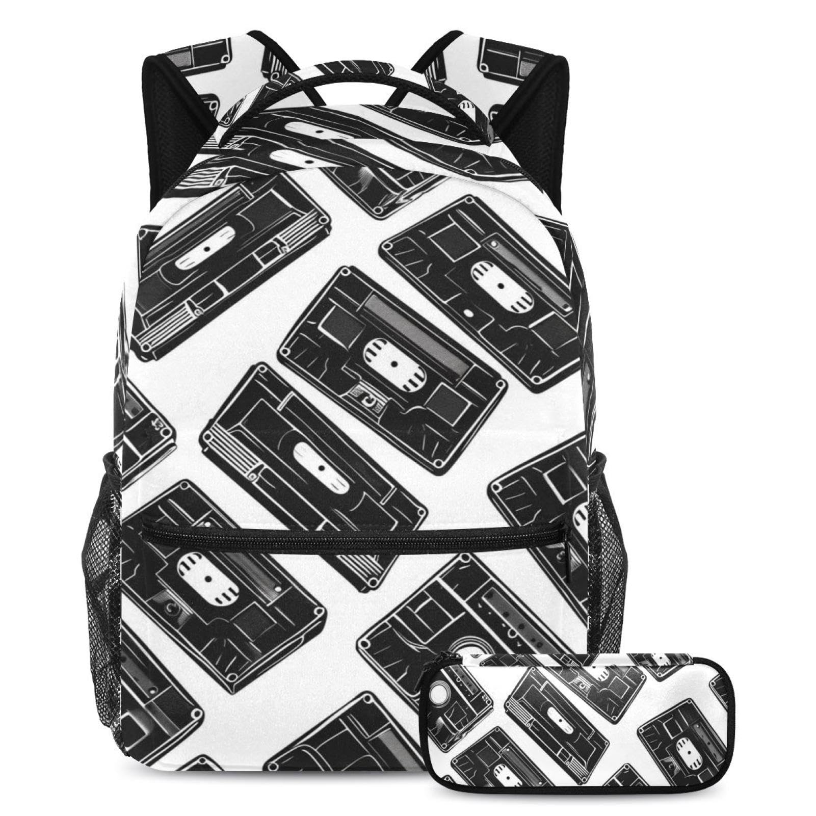 Sac à dos cassette grand format pour ranger toutes ses fournitures