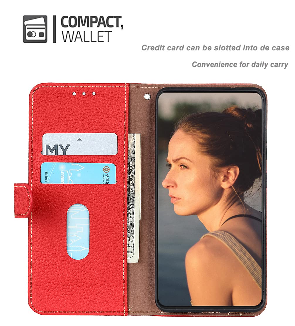 Custodia Flip Per OnePlus 10 Pro - Design In Pelle Con Supporto Magnetico E Portacarte Integrato