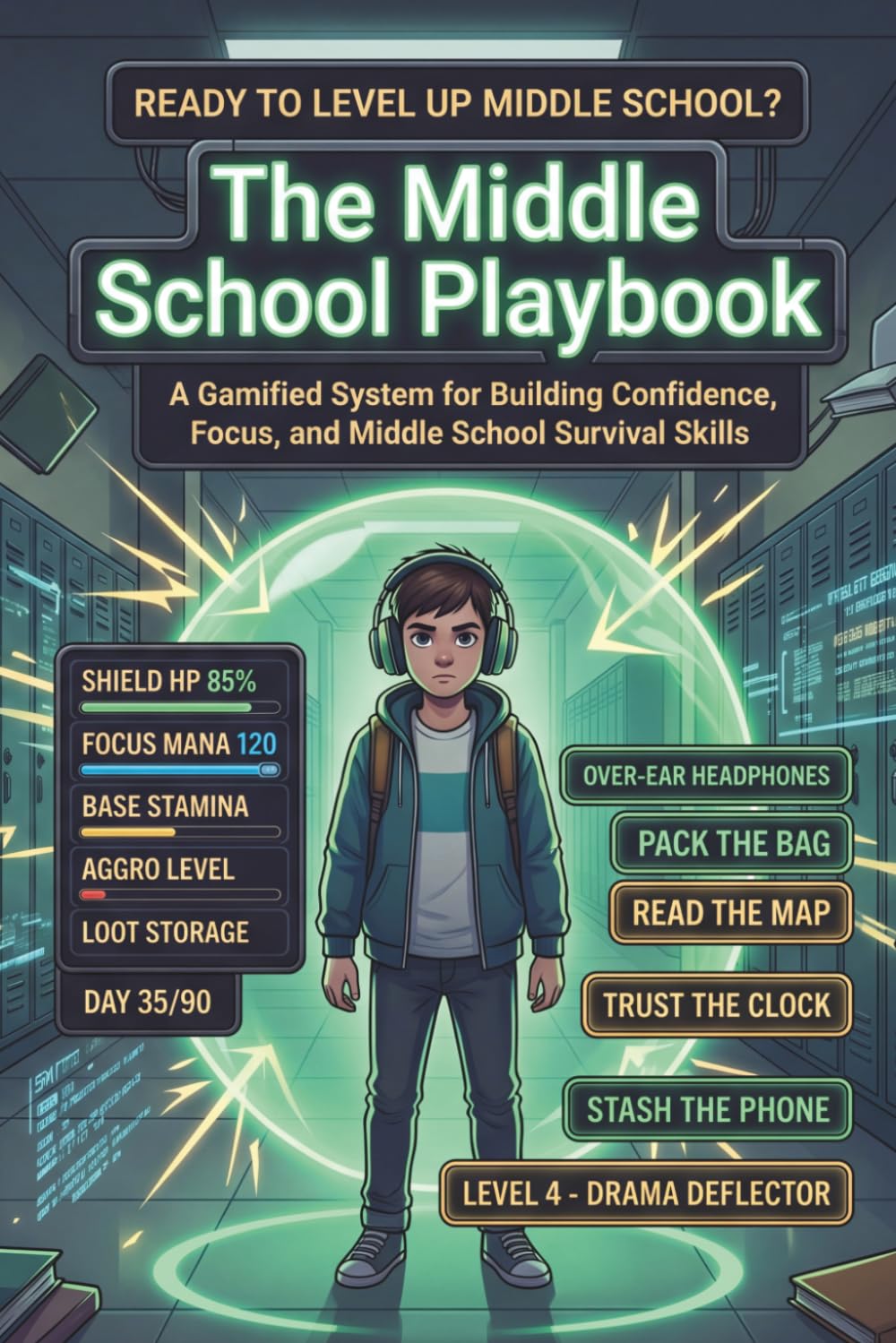 The Middle School Playbook: A Gamified System for Building Confidence, Focus, and Middle School Survival Skills