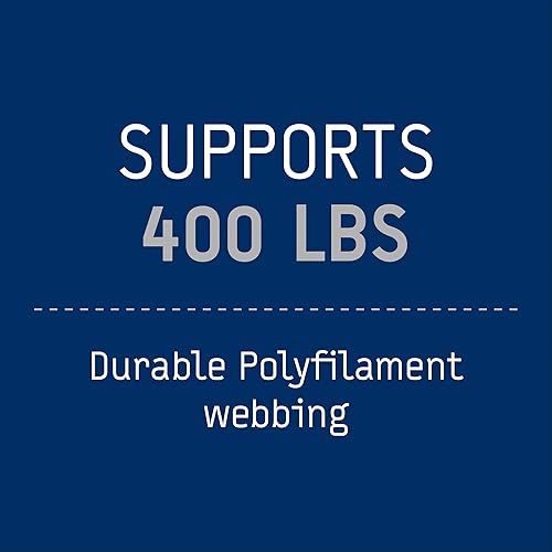 Miniatura 7 de ENO, Eagles Nest Outfitters Atlas - Correa para hamaca con sistema de suspensión con bolsa de almacenamiento, capacidad de 400 libras, 9 pies x