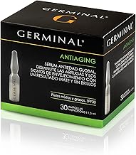 Germinal - Anti-aging Serum Combination and Oily Skin | Deep Action | Anti-Wrinkle Facial Ampoules | Antiaging Effect Moisturizing Serum | Mature Skin | 30 Anti-Aging Ampoules of 3 ml