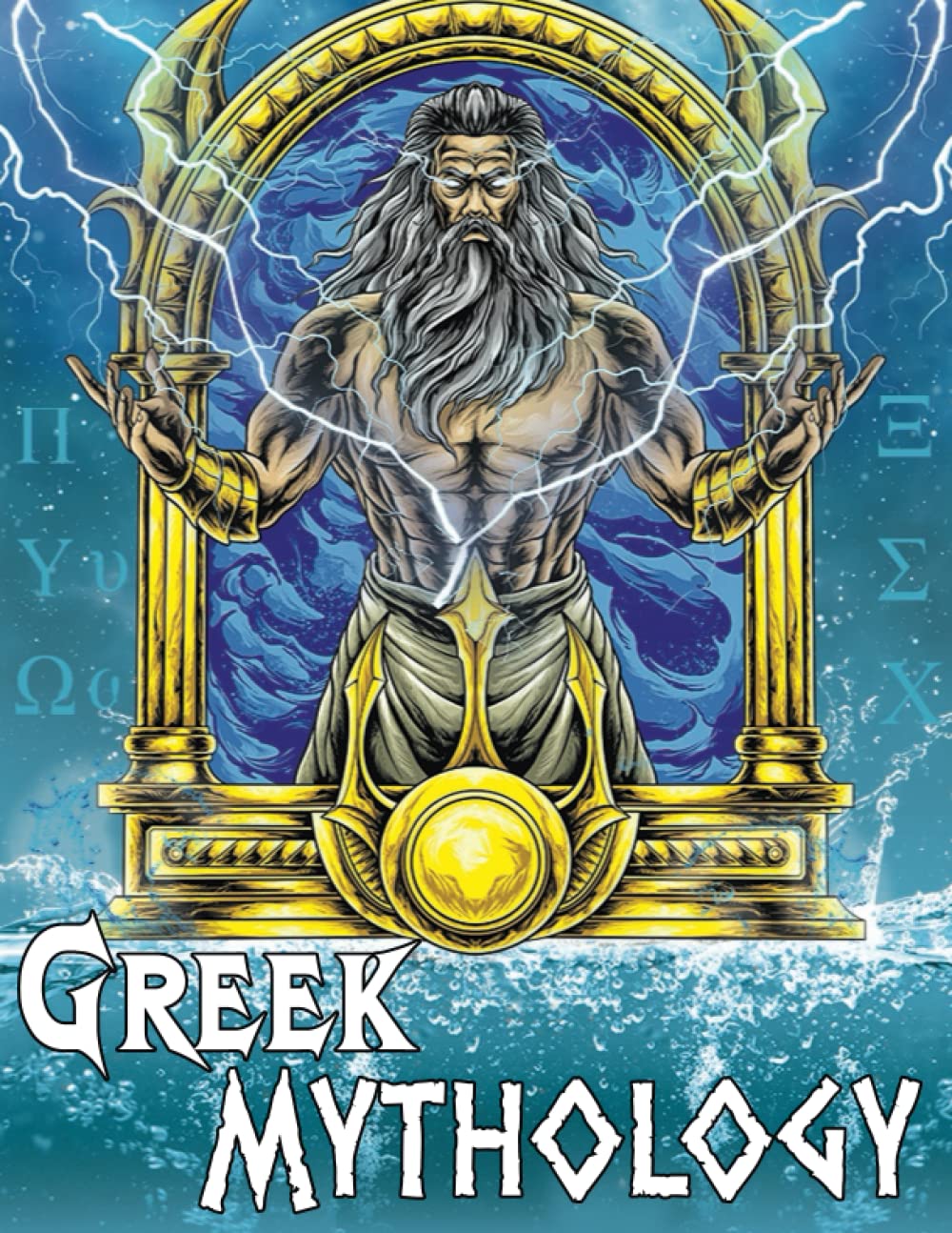 Buy Greek Mythology Coloring Book: An Adult and teenager Coloring Book ...