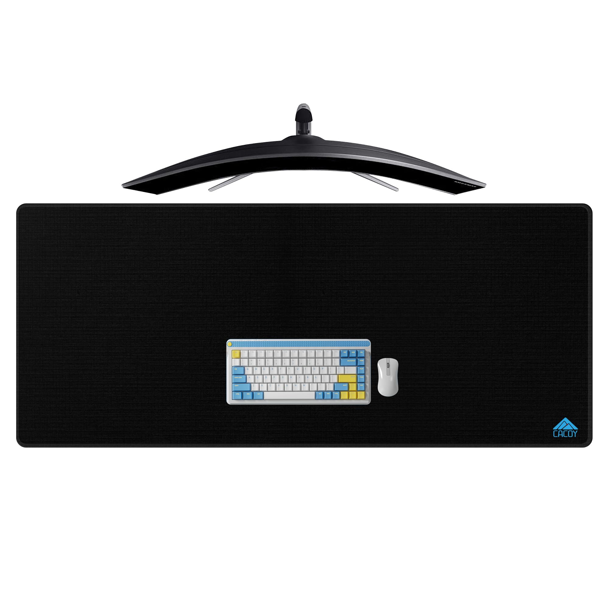 Tilt Gaming Muismat XXL 100x50 cm | Multifunctionele Mouse Pad | Grote en Antislip Desk Mat | Waterdichte Bureau Onderlegger | Verbetert Precisie en