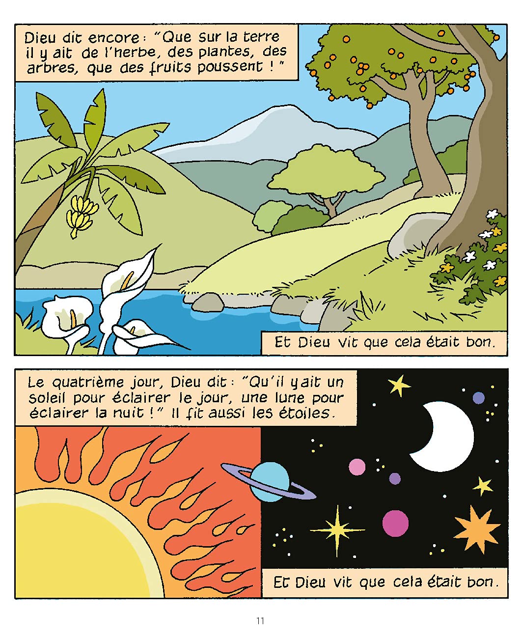 La bible pour les enfants en BD (L'Evangile en BD)