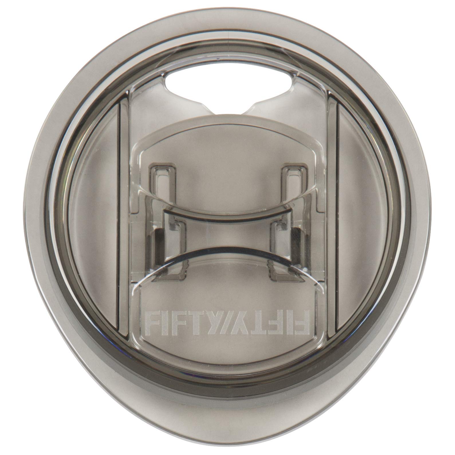 FIFTY/FIFTY Double Wall Vacuum Insulated Travel Tumbler, 16oz/473ml, Slate Grey