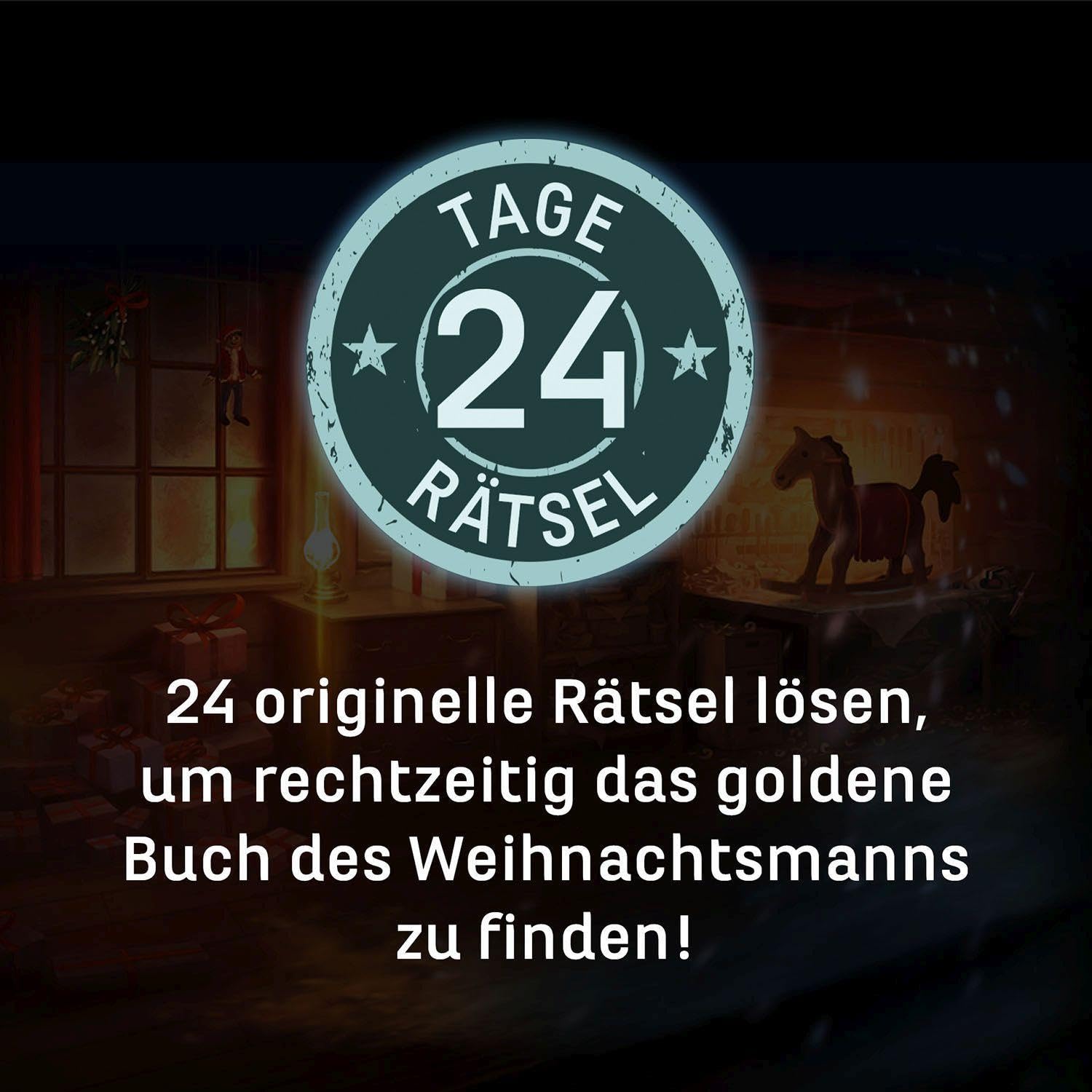 KOSMOS 683009 EXIT - Das Spiel Adventskalender, Der lautlose Sturm, mit 24 spannenden Rätseln ab 10 Jahren, Escape Room Spiel vor Weihnachten, für Kinder, Jugendliche und Erwachsene