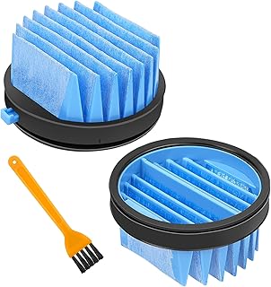 2173370543 / 2173370571 KEEPOW シャープ掃除機用のフィルター 2024高性能プリーツフィルター 交換用フィルター EC-AR2SX-N EC-AR3S-P EC-FR5-B EC-FR7-B 掃除機フィルター 互換品 2個入り