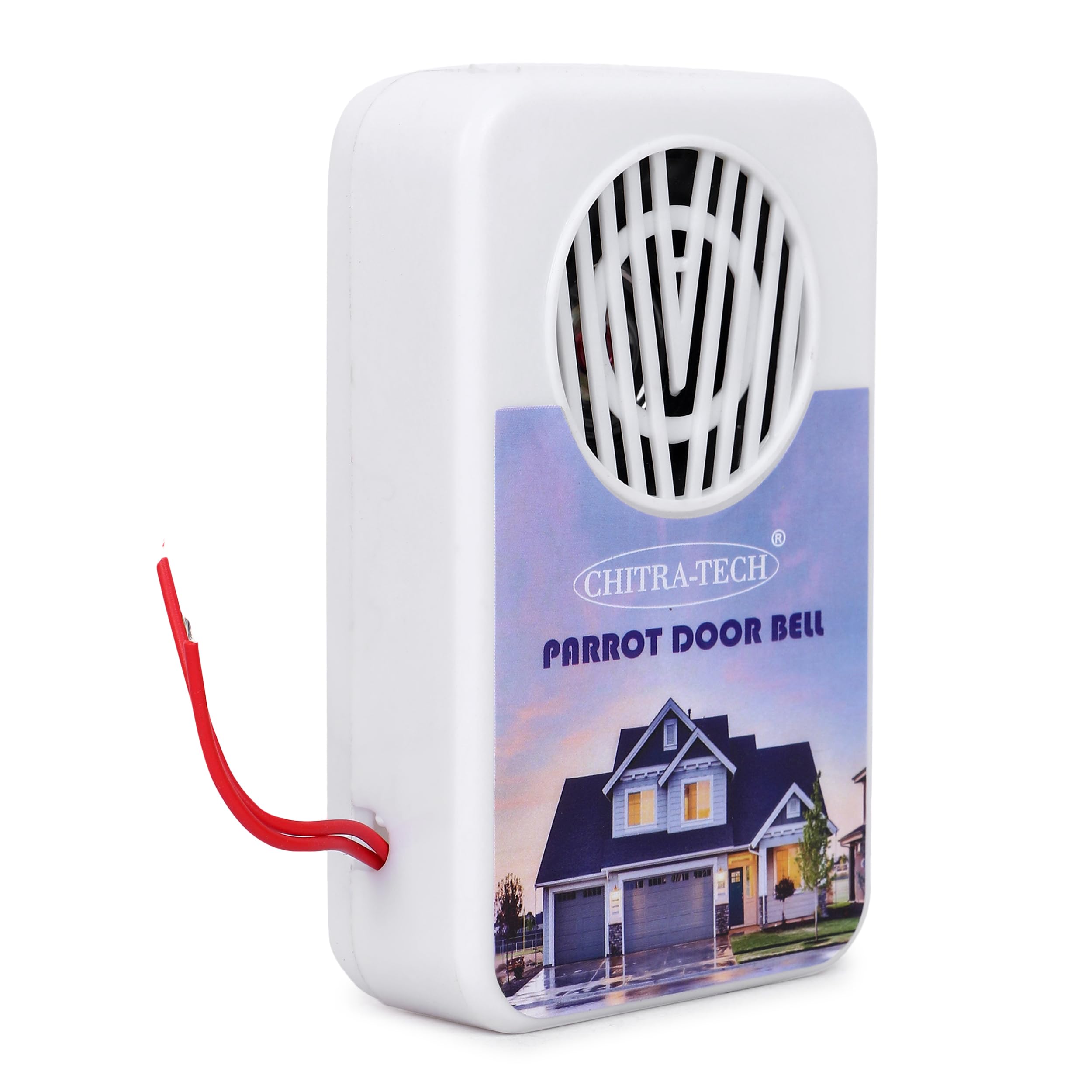 Parrot Door Bell, 240V AC, White, Suitable for Home and Office — Amazon image 2