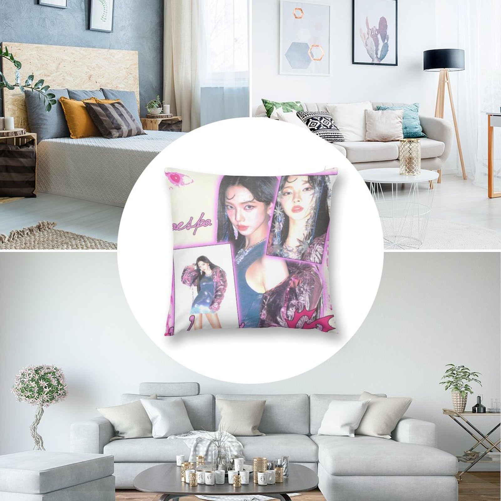 aespa ニンニン クッションカバー aespa ニンニン クッション aespa ニンニン クッションカバー aespa ニンニン クッション