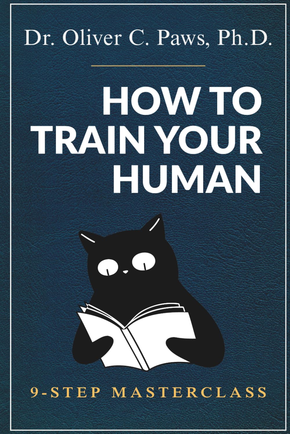 HOW TO TRAIN YOUR HUMAN: A Hilarious Gag Gift for Cat Lovers and Owners: 150 Pages of Feline Wisdom Written Entirely in Meows