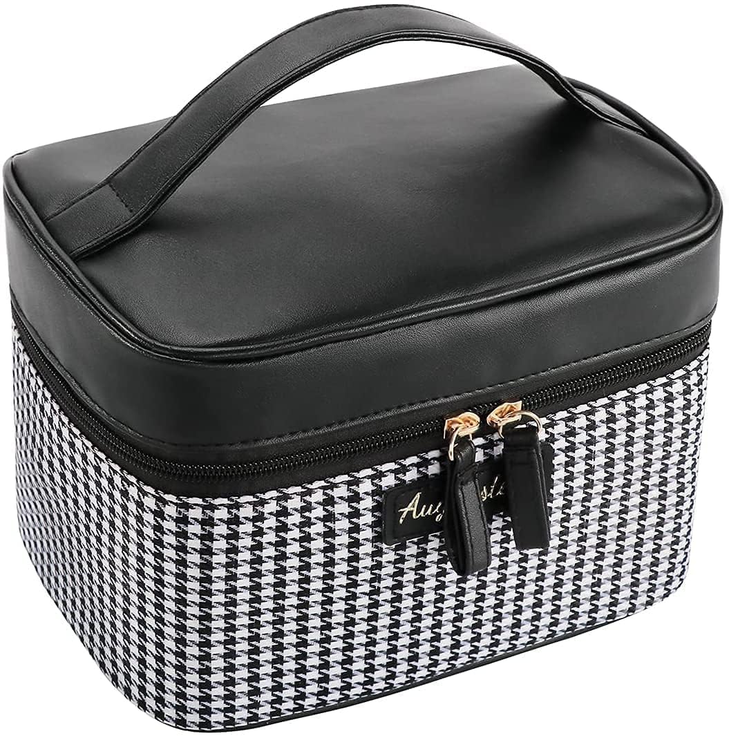 Handcuffs Makeup Bag Cosmetic Organizer Toiletry Storage Pouch (Black)