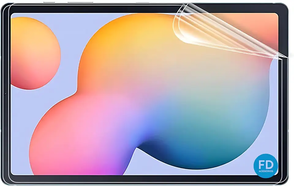 Película Para Samsung Galaxy Tab S6 Lite Paperlike Fosca Sensação de Papel Anti Relexo Anti Risco Anti Poeira em Cerâmica 9D