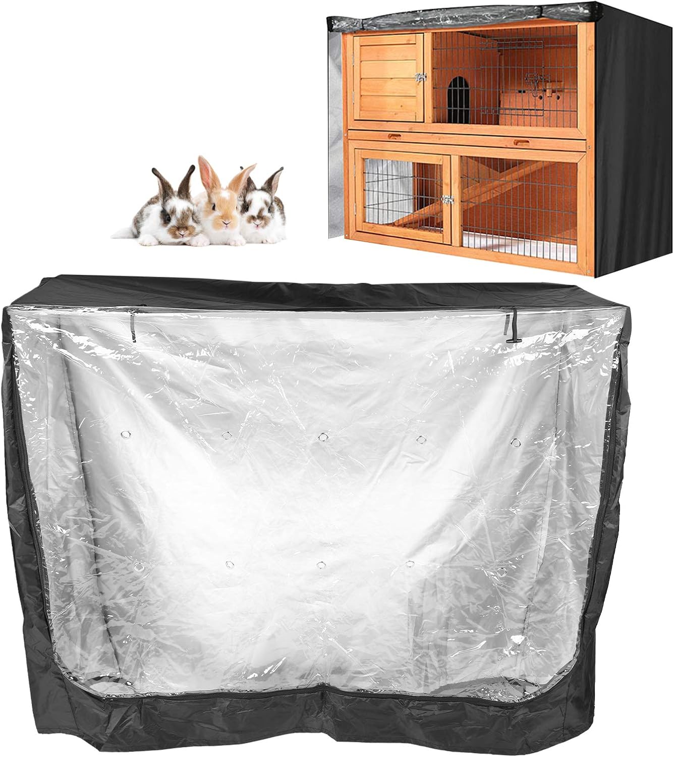 Rabbit Cage Cover,Rabbit Cover Rainproof Large Capacity For Rabbits For