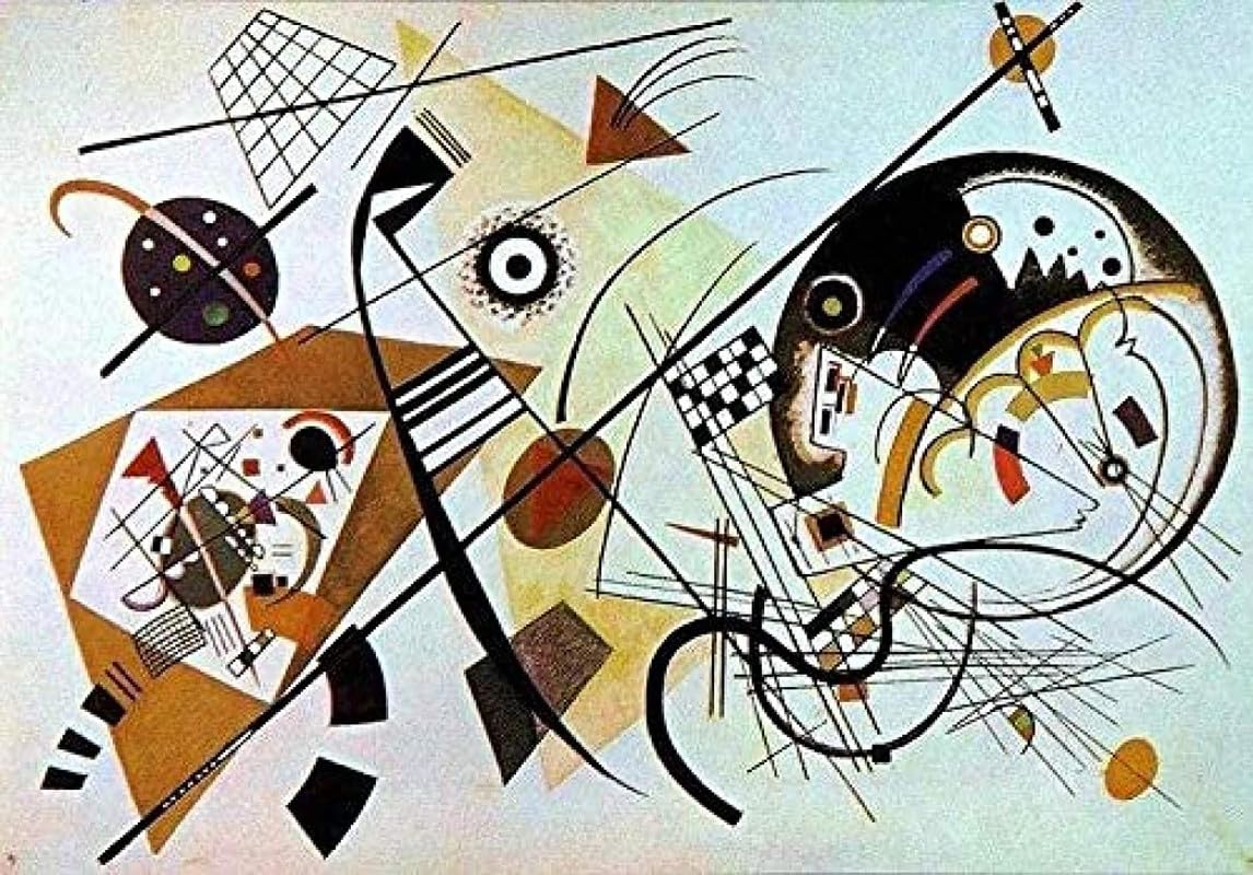 Geometria Astratta - Puzzle Da 1000 Pezzi, Bellissimo Puzzle Illustrativo, Puzzle Di Famiglia, Decorazione Per La Casa, Puzzle Da 1000 Pezzi Con Scenario Naturale