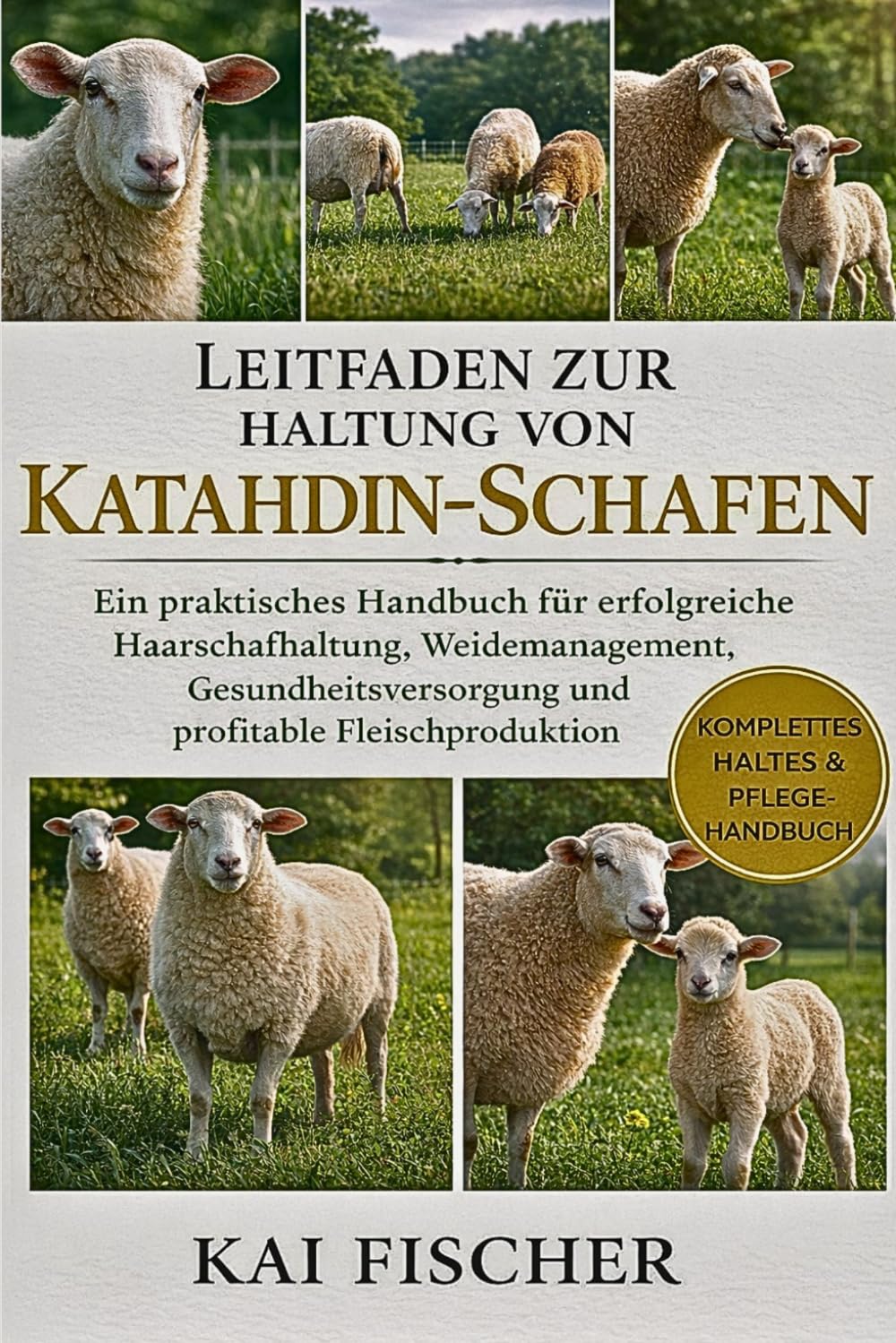 Leitfaden zur Haltung von Katahdin-Schafen: Ein praktisches Handbuch für erfolgreiche Haarschafhaltung, Weidemanagement, Gesundheitsversorgung und profitable Fleischproduktion