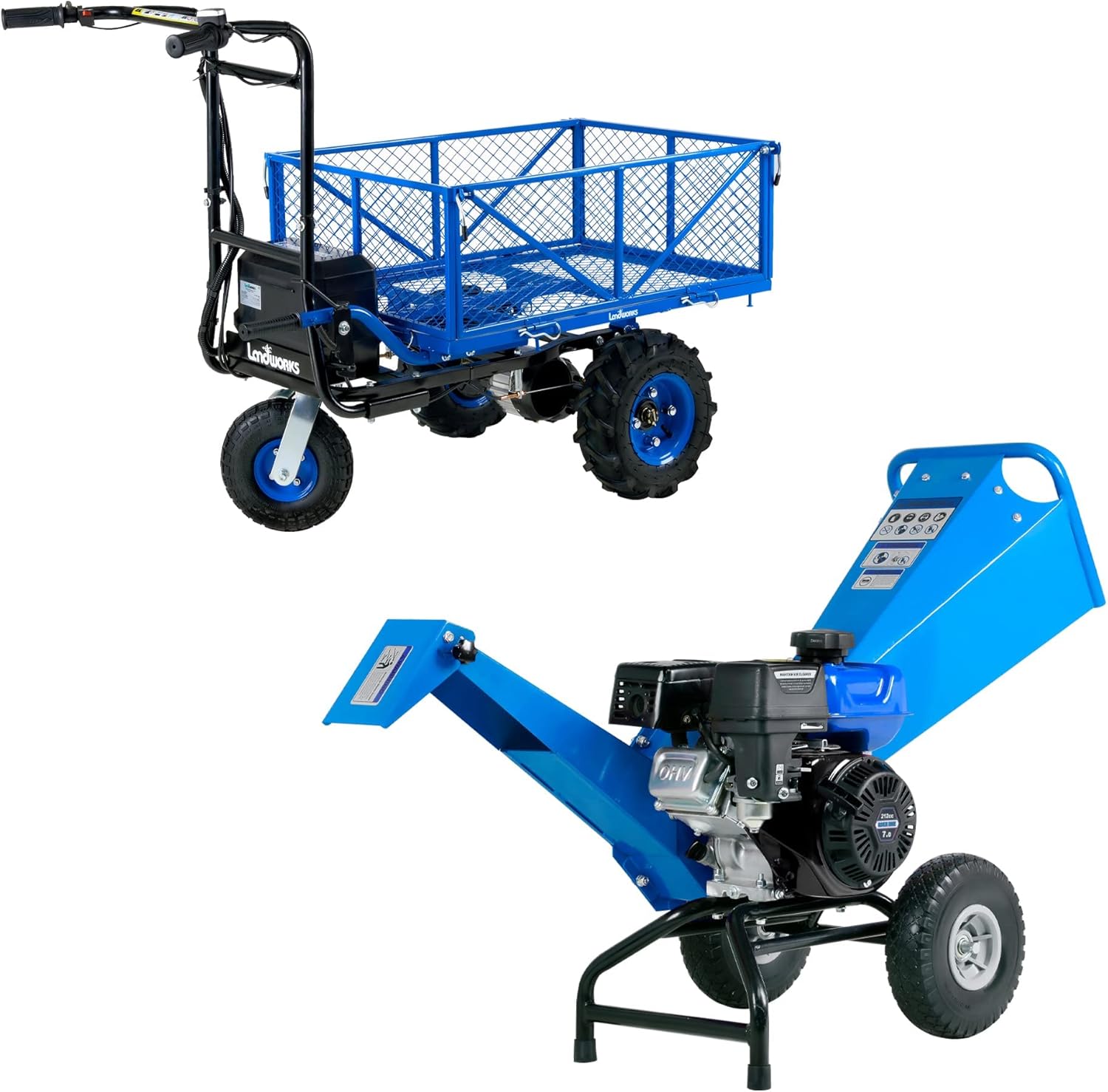 Landworks Wood Chipper Compact Rotor Assembly Design 3