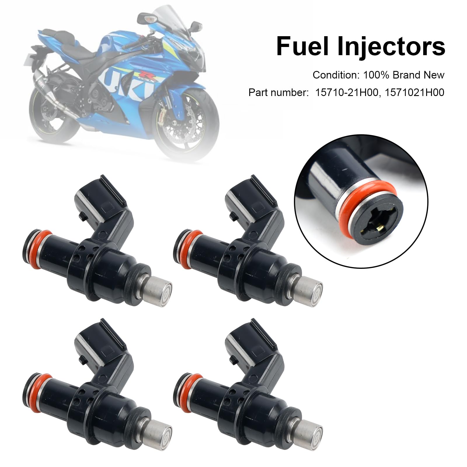 Buse D'injecteur Carburant A3C0659410000 Pour Suzuki GN125E (1991-1997) - Pièce Moto 125cc, Remplacement Direct