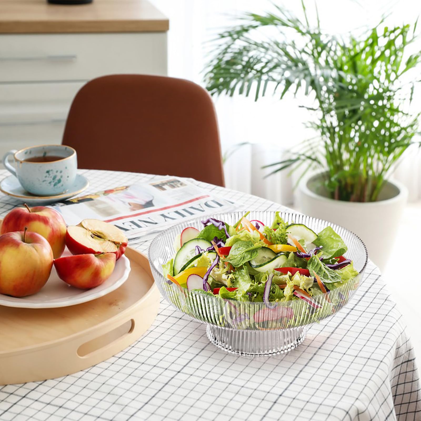 Amazon.com: ZOOFOX Fruit Bowl for Kitchen Counter, Large