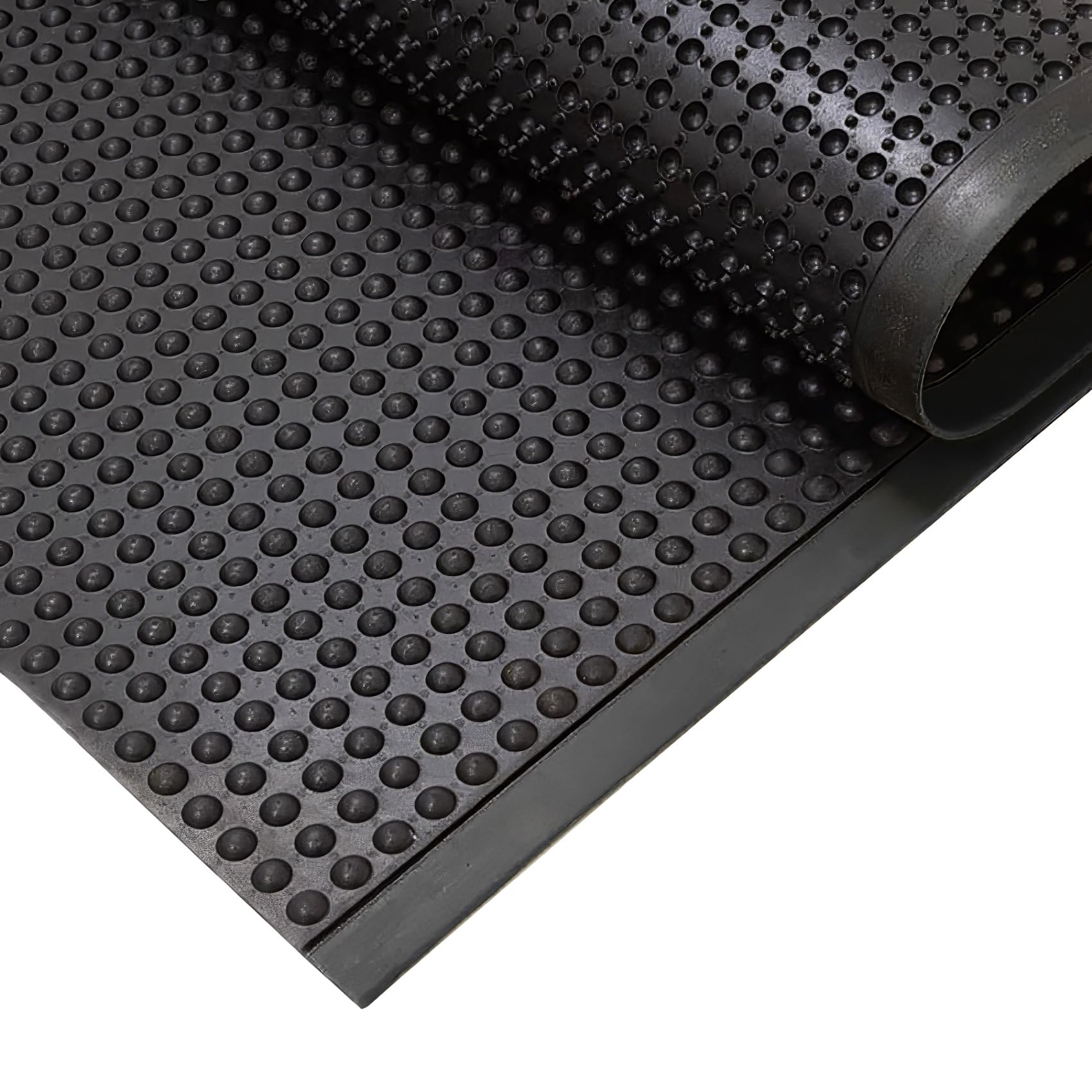 Anti-Ermüdungsmatte Arbeitsplatzmatte Bubble rutschfest ergonomische Stehmatte Noppen Gummimatte Meterware für Steharbeitsplätze Jumba 400 x 90 cm