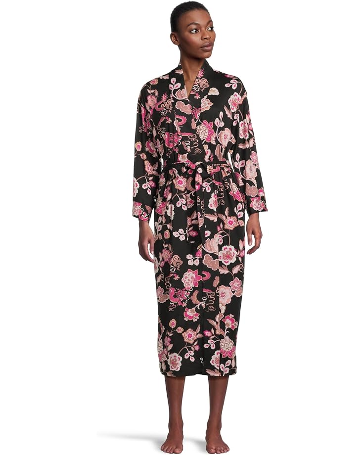 N by Natori Fluer Dragon - Cozy Knit Robe - Main View