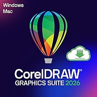 Vista 9 de Corel DRAW Graphics Suite Suscripción de 1 mes Software de diseño gráfico para profesionales Ilustración vectorial, diseño y edición