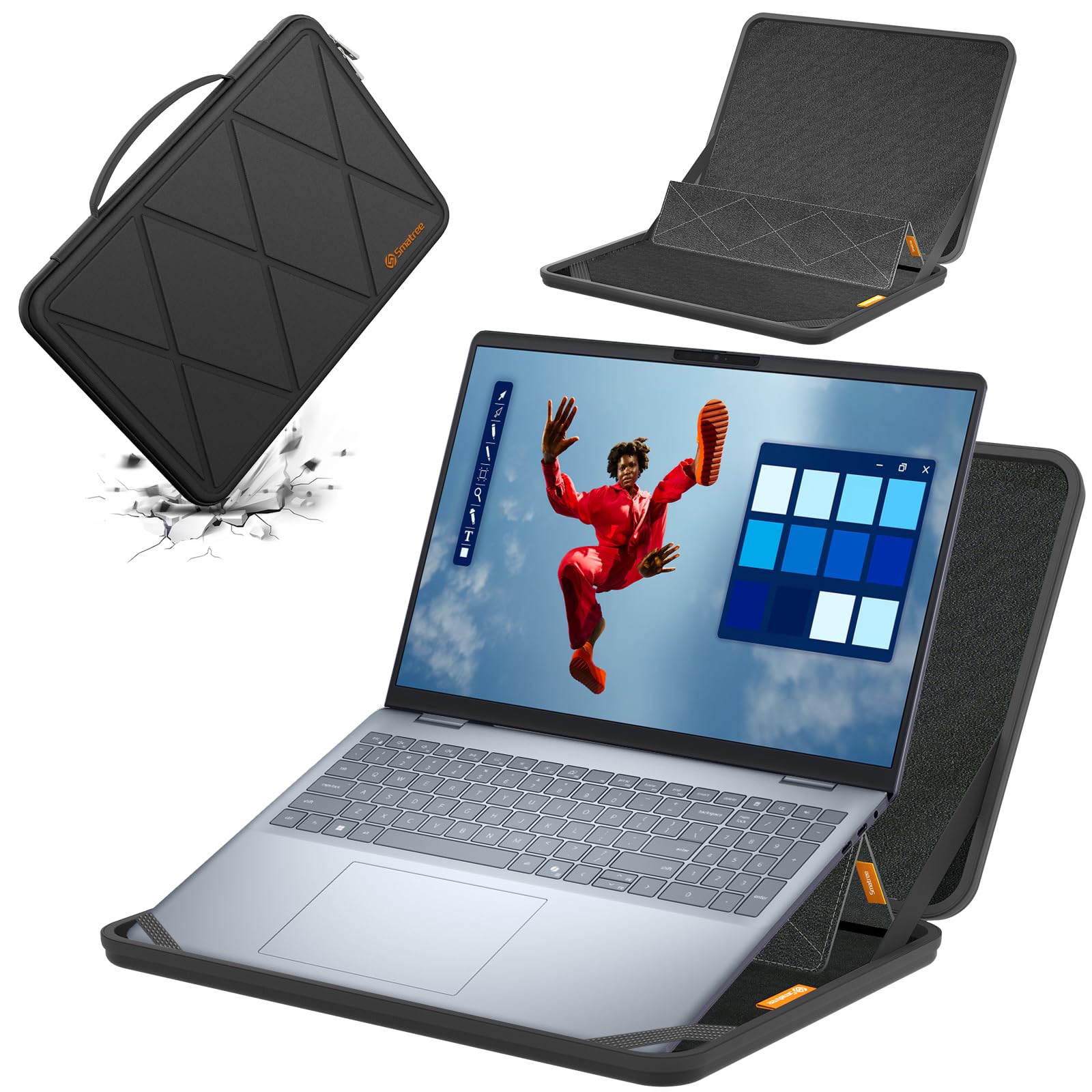 Amazon.com: Smatree MS91T Hard Protective Case with Stand for 16