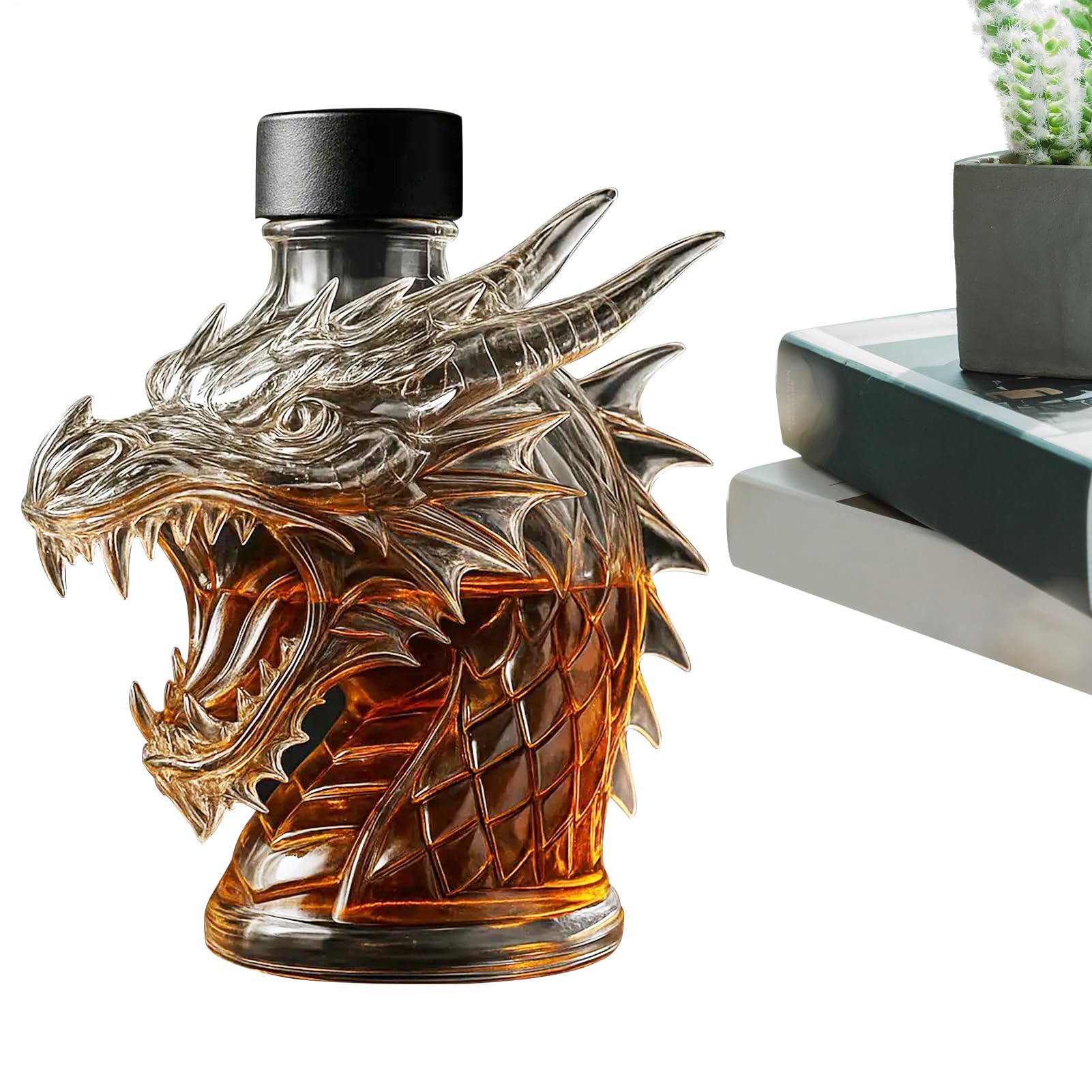 Botella de Whisky, Botellas De Whiskey Con Forma De Dragón, Recipiente de Licor Coleccionable Novedoso para Cata en Casa, Coleccionista de Vino Tinto, Eventos de Soltero, Bodas y Día del Padre