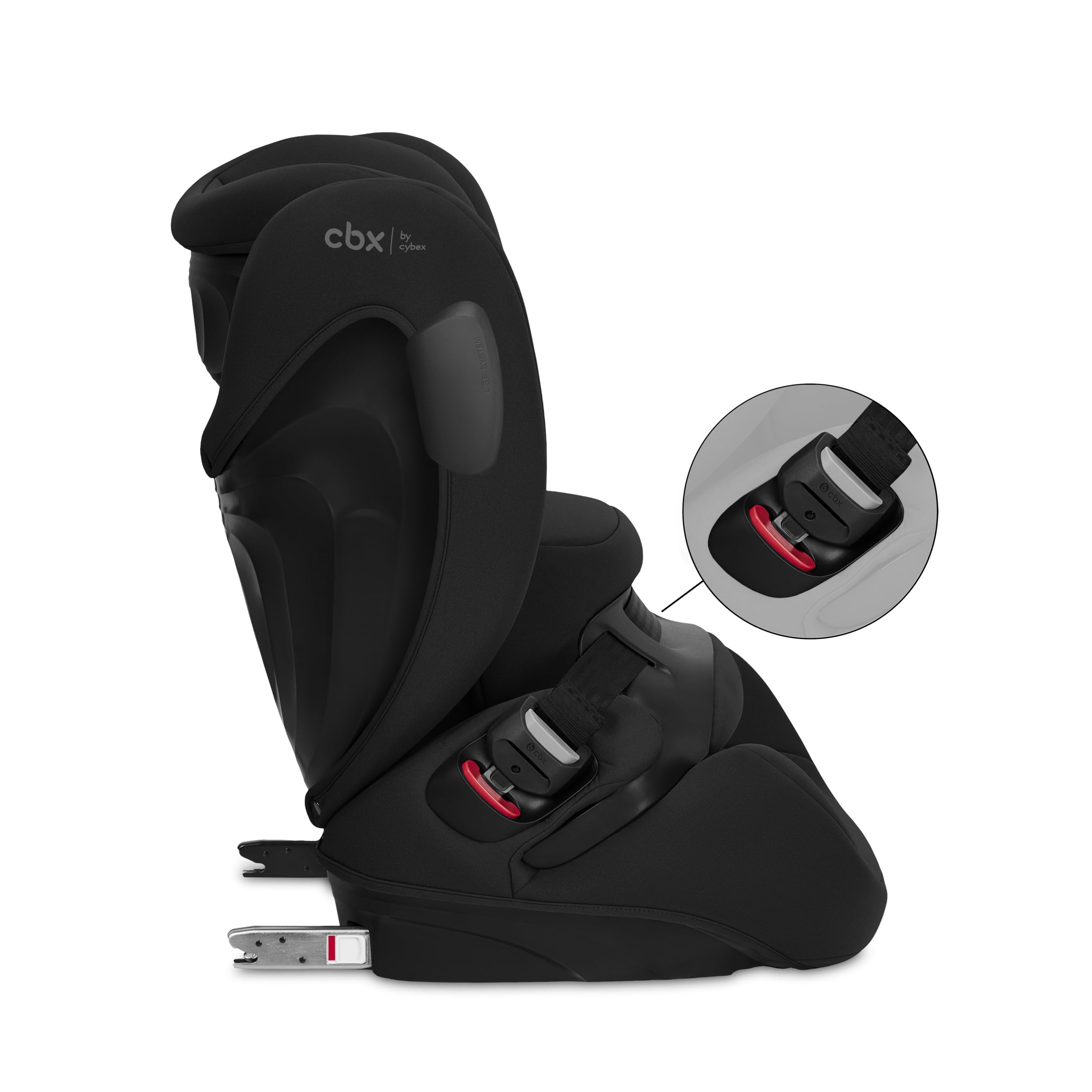 Cybex CBX Pallas B3 i-Size Kinder-Autositz ISOFIX Top-Tether 9-50 kg 15 Monate-12 Jahre UN R129/04 Schwarz