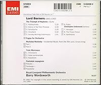 Vista 2 de Berners Triumph of Neptune Nicholas Nickleby Trois Morceaux Fantaisie Espagnole