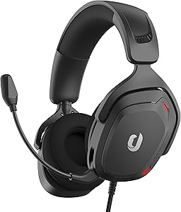 JIMYIU Gaming Headphones for PS4 PS5 PC Xbox Series X|S One, Wired Gaming Headphones with Noise Cancelling Microphone, 3.5…