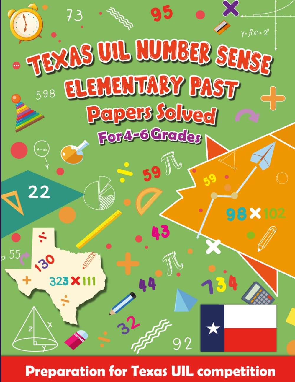 Texas UIL Number Sense Elementary Past Papers Solved (Number Sense and Mental Math)
