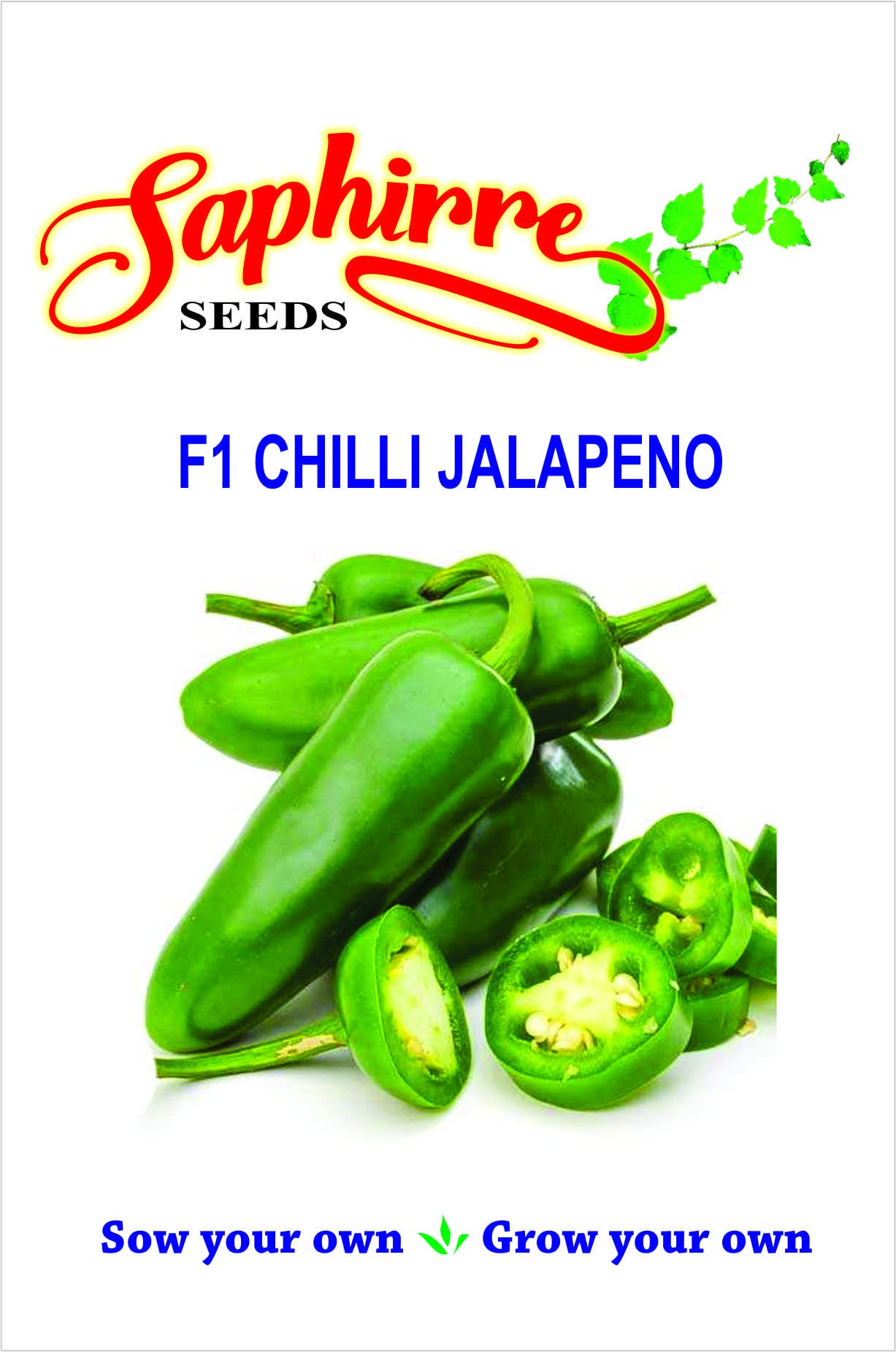 Saphirre Seeds Jalapeno Chilli Hybrid Chilli Seeds (B09YQCYGC2) Amazon Price History, Amazon Price Tracker